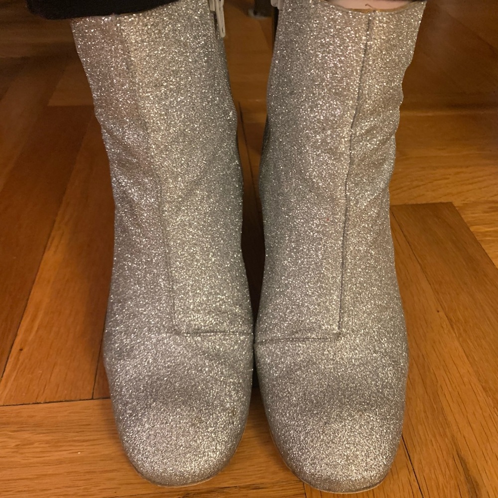 Bimba y Lola glitter booties (Spanish brand)